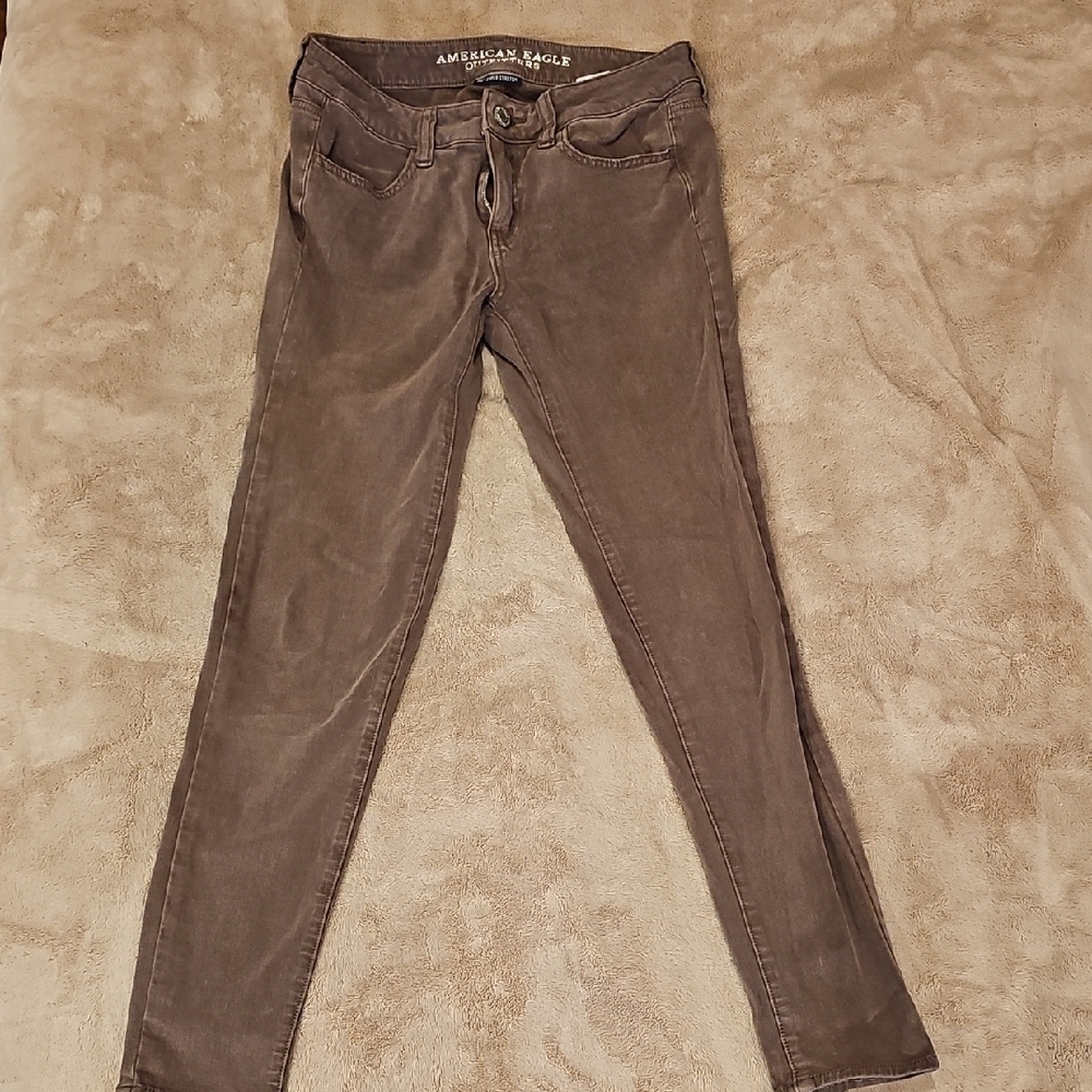 American Eagle Brown Jeggings